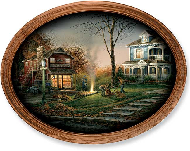 Terry Redlin Aroma of Fall -Master Stroke Oval-FREE SHIPPING ...