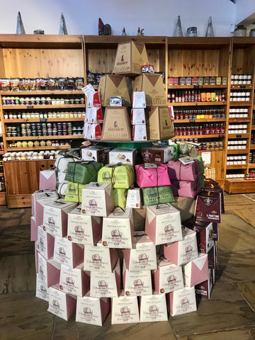 Borsari Panettone Display Newlyns Farm Shop