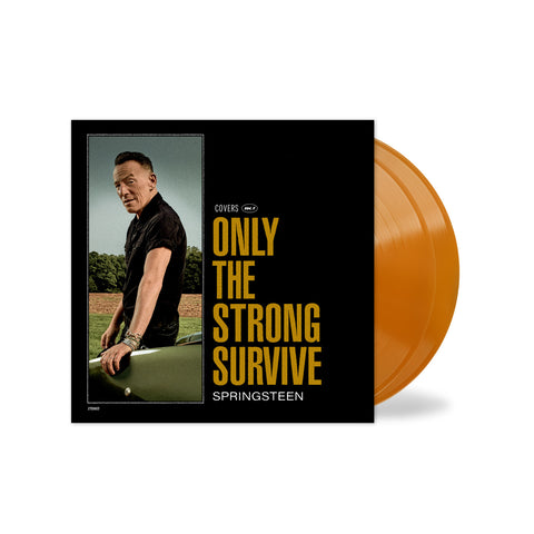 bruce Springsteen only the strong survive arancione