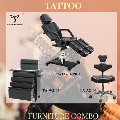 muebles de silla de cliente de tatuaje