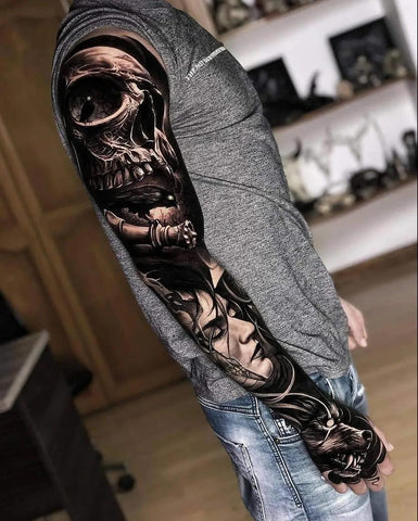 Black Grey Tattoo Designs