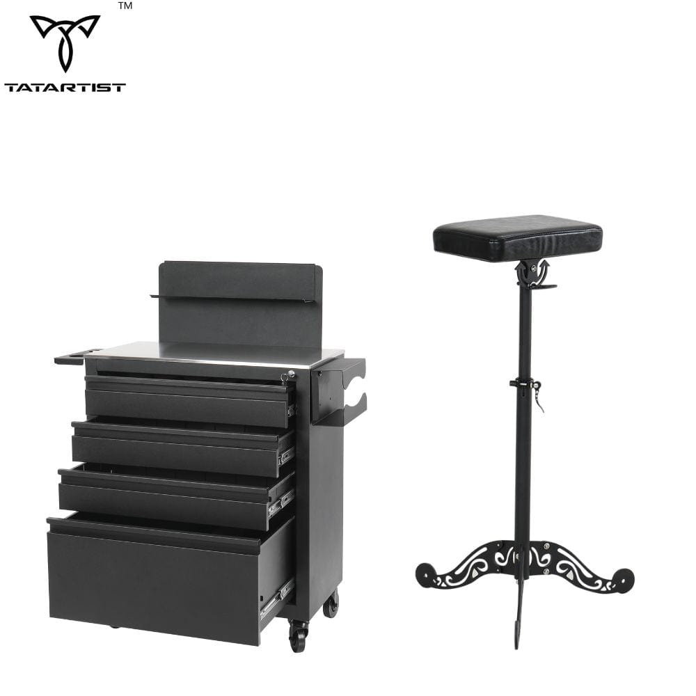 SHZICMY Tattoo WorkStation, Portable Adjustable Large Tattoo Tray Mobile  Work Station Stand Desk Table Drawing Equipment Supply - Walmart.com