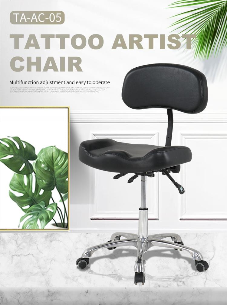 Ergonomic Tattoo Artist Chair with Backrest TA9975  ShopSalonCity