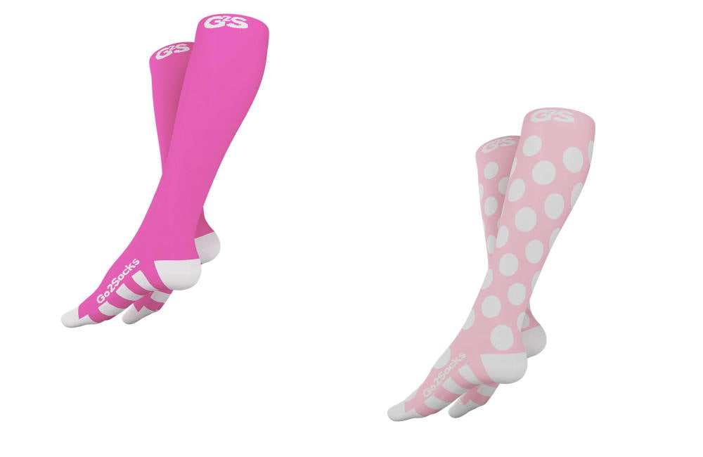 Hot Pink Compression Socks | Cute Compression Socks Colors