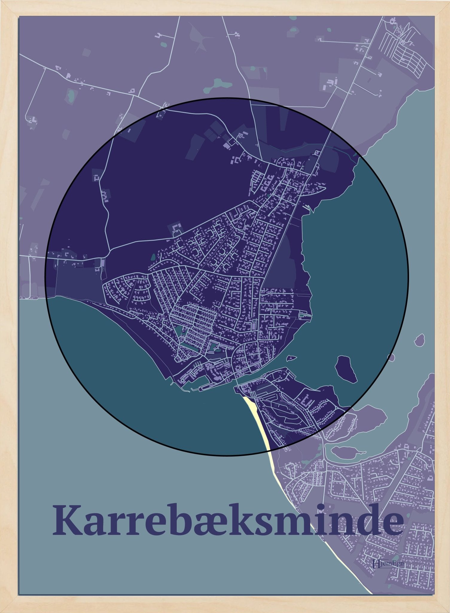 Karrebæksminde plakat | 2022 plakater | HjemEgn.dk nu] – Hjemegn