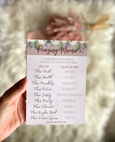 Praying Mom Bible Verses