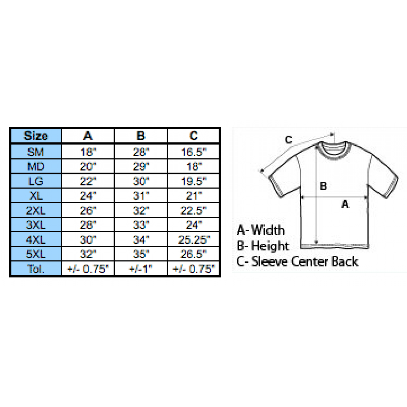 Size Chart – Country Life Outfitters