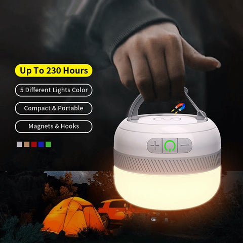5 Led Portable Outdoor Lighting Powerful Lantern Camping Tent