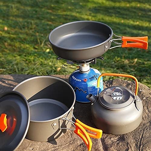 JANNU - Outdoor 8pcs Cookware Kit