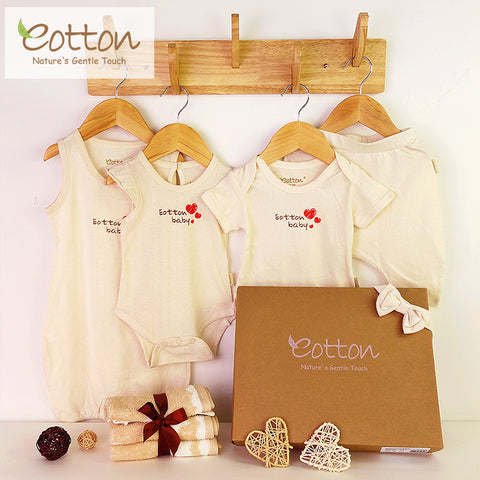 organic cotton baby gifts summer set | EottonCanada