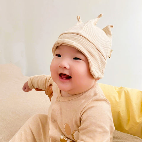 Organic Infant Hat, 4 Knots Baby Hat