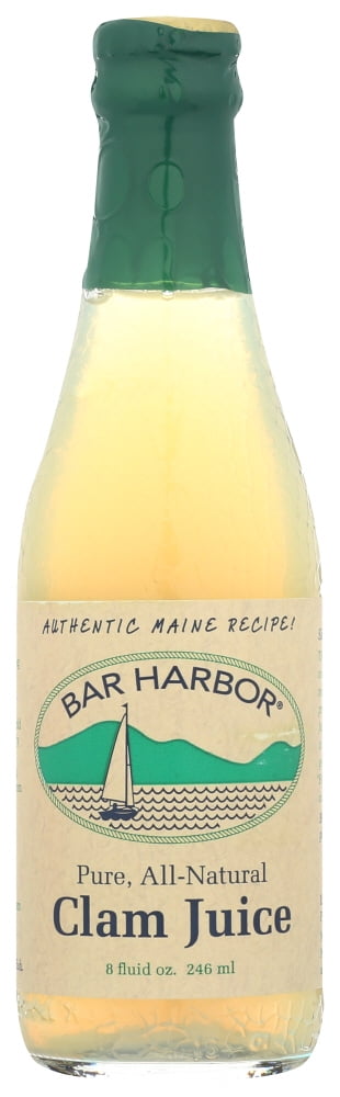 Bar Harbor Clam Juice 8 oz Bottle - 12ct Case