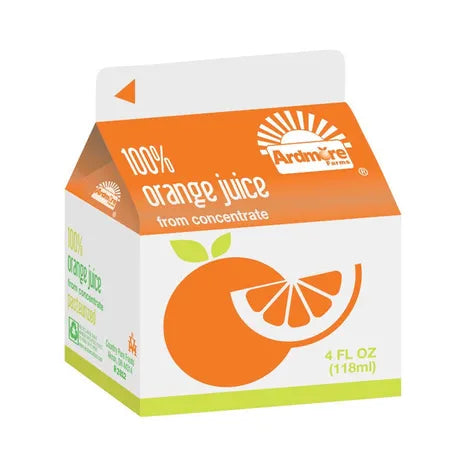 Ardmore Orange Juice Frozen 4 Oz Cup | 4 oz