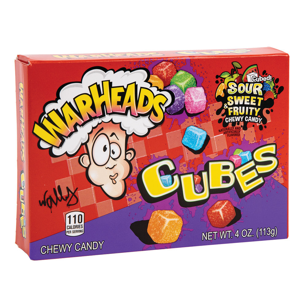 Warheads Wedgies Chewy Candy 3.5 oz. Theater Box - All City Candy