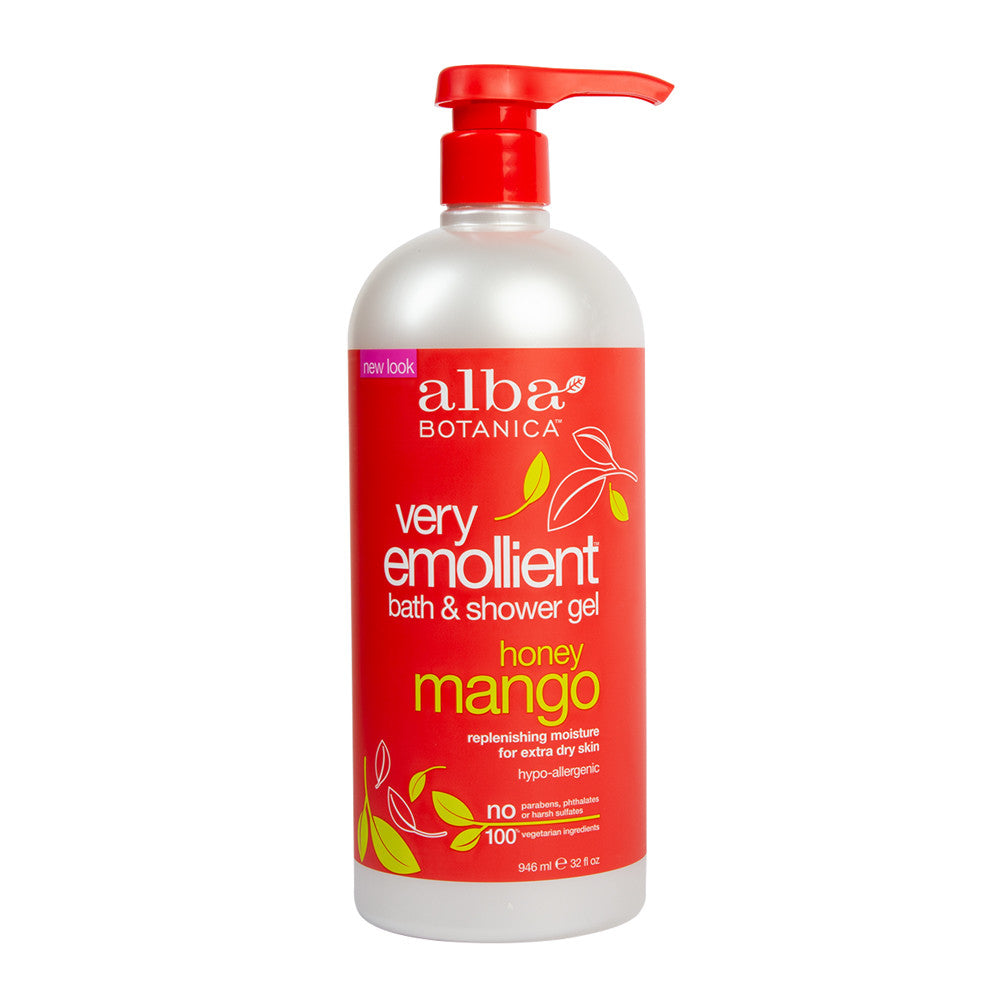 Alba Botanica Very Emollient Body Wash, Midnight Tuberose, 32 fl