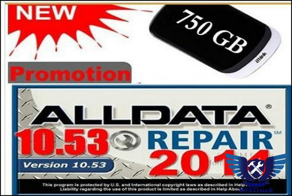 alldata 10.53 how many repair disks it has