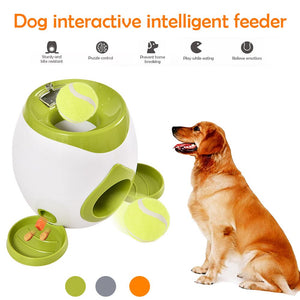 self throwing ball machine for dogs