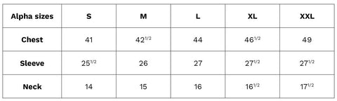 Mossimo Women's Size Chart – JNL Trading