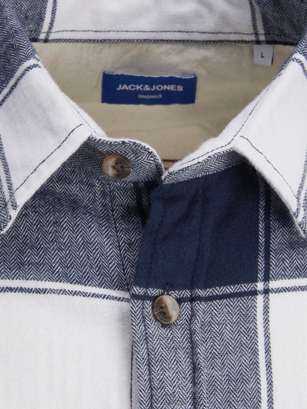 HOLLISTER Blue & White Plaid Jr Small 3 / 4 Casual Wear Cotton Button Down  Shirt on eBid Italy