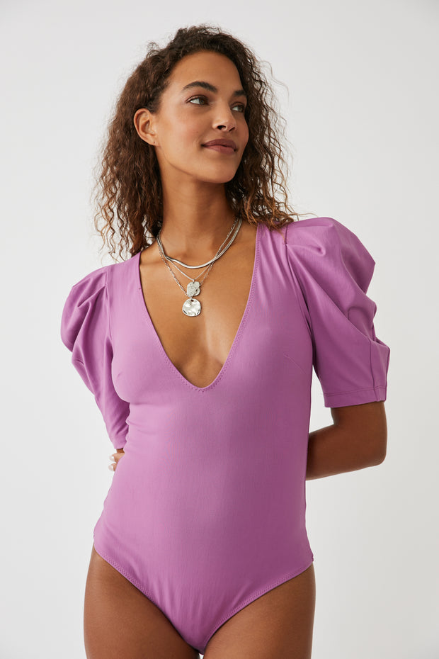 FREE PEOPLE $98 Womens New 1068 Purple Lace Sleeveless Body Con Dress S B+B  
