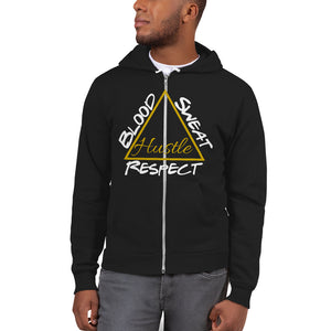 blood sweat and respect hoodie