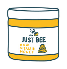 Just Bee Raw Vitamin Honey
