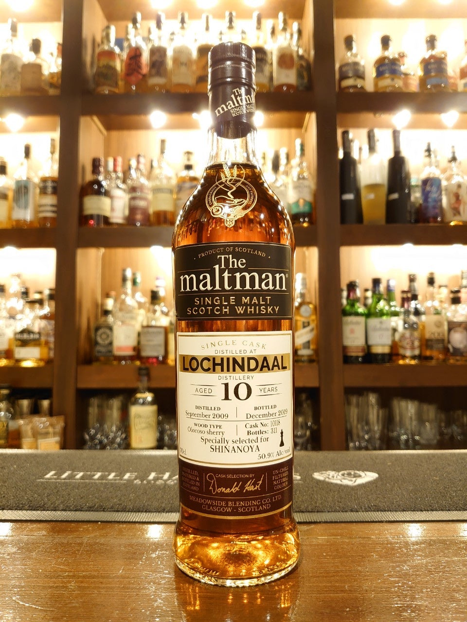 THE MALT MAN LOCHINDAAL [2009] 10YO OLOROSO SHERRY CASK for