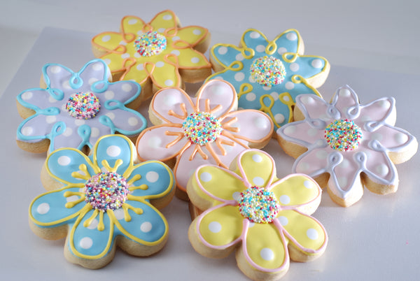 Easter Cut Out Cookies from Poppie's Dough | Woman Owned Wholesale Bakery
