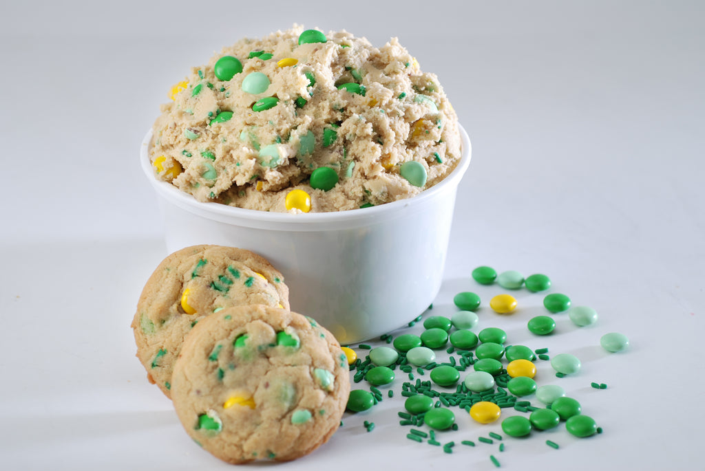 St. Patrick's Day Candy Crunch Cookie Dough