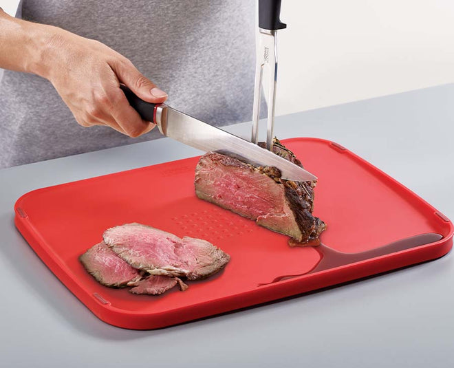 Cut&Carve™ Multi-function Cutting Board - Red