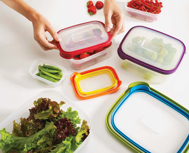 Nest™ Lock 10-piece Multicolour Container Set