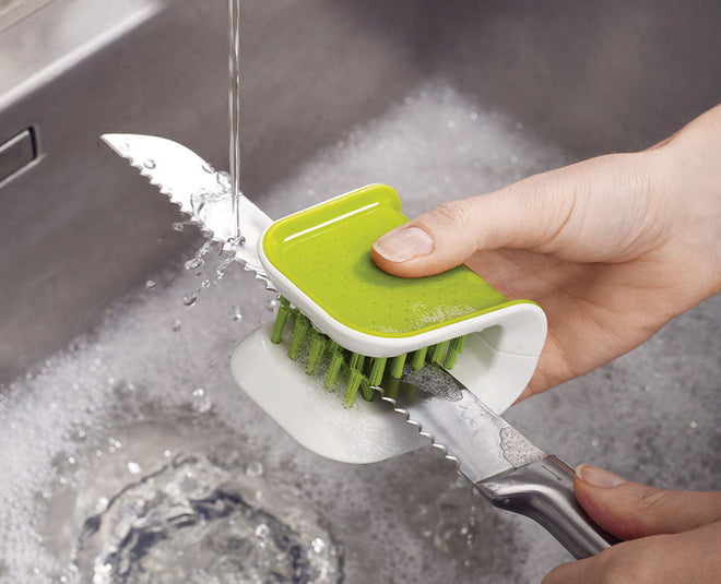 Joseph Joseph Duo Kitchen Dish Brush Scrubber