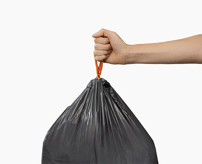 IW1 24-36L Gray Recycled Trash Bags