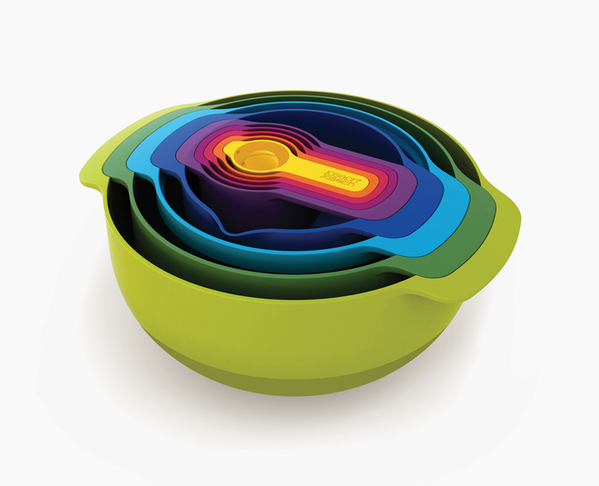 Nest™ Lock 10-piece Multicolour Container Set