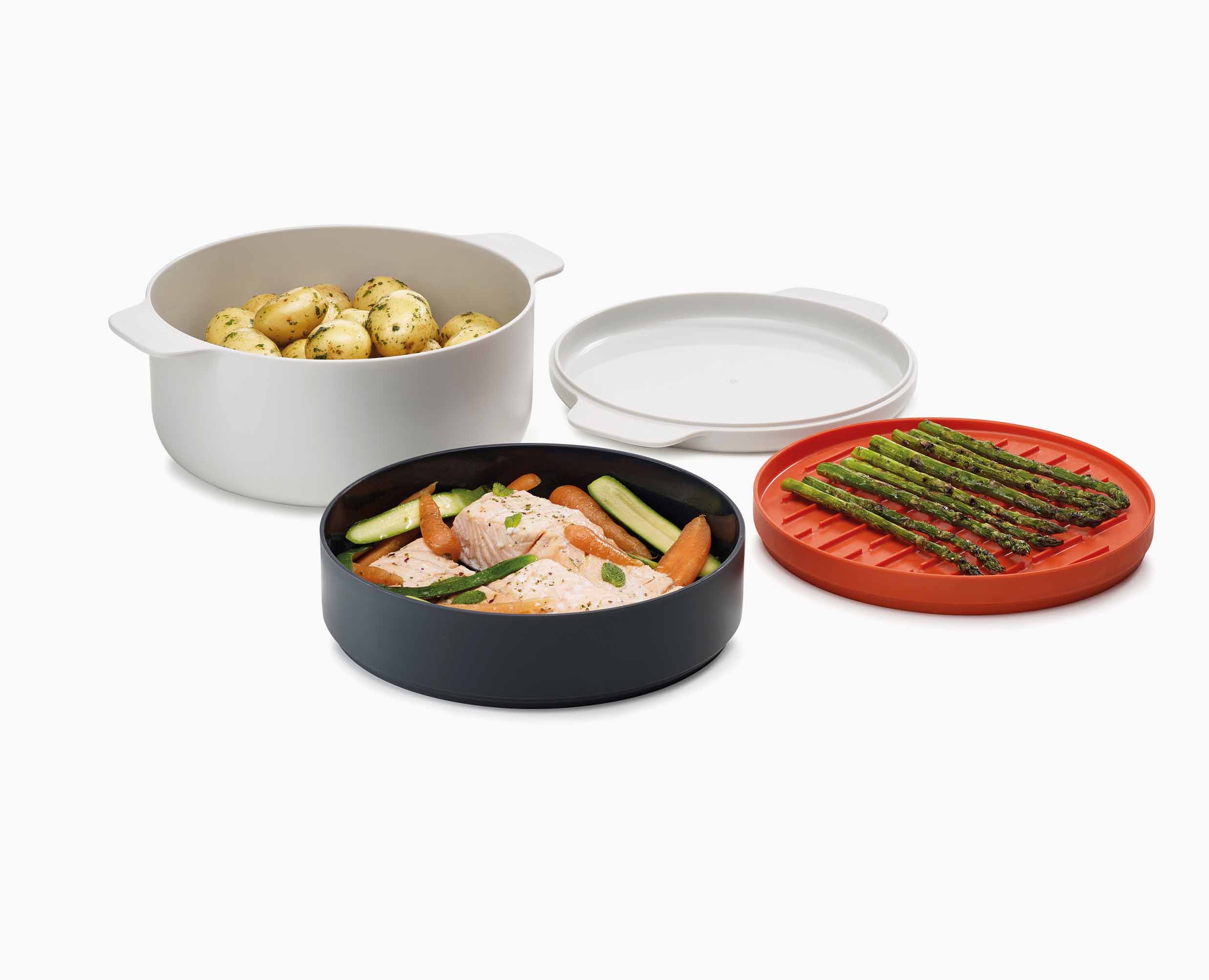 Klein zo enkel en alleen M-Cuisine™ 4-piece Microwave Cooking Set | Joseph Joseph