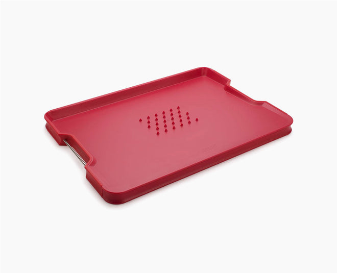 Joseph Joseph Chop2Pot Plus Foldable Plastic Cutting Board & Kitchen Prep  Mat, Large, Red - Bed Bath & Beyond - 18700351