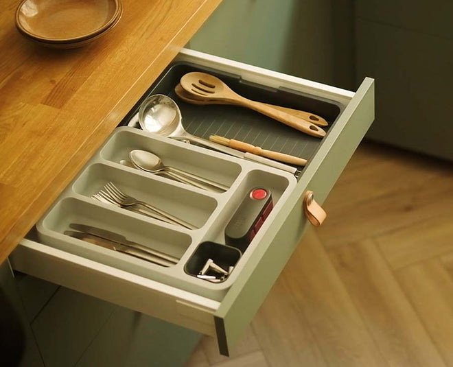 Kitchen Drawer Knife Organizer Knife Storage Tray - Temu