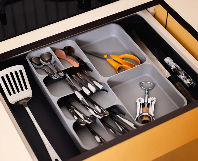Kitchen Drawer Knife Organizer Knife Storage Tray - Temu