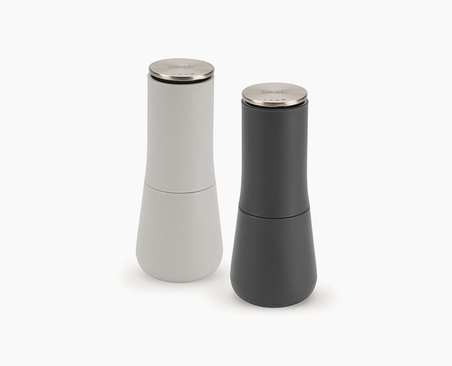 Electric Salt & Pepper Grinders, Stainless Steel – To The Nines Manitowish  Waters