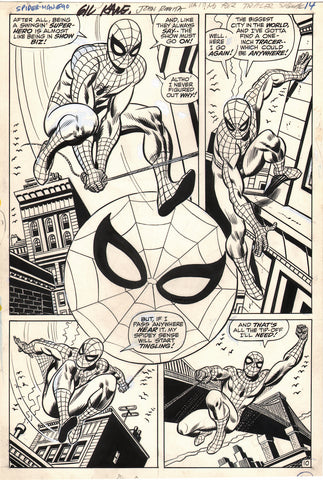 John Romita Sr spider-man art