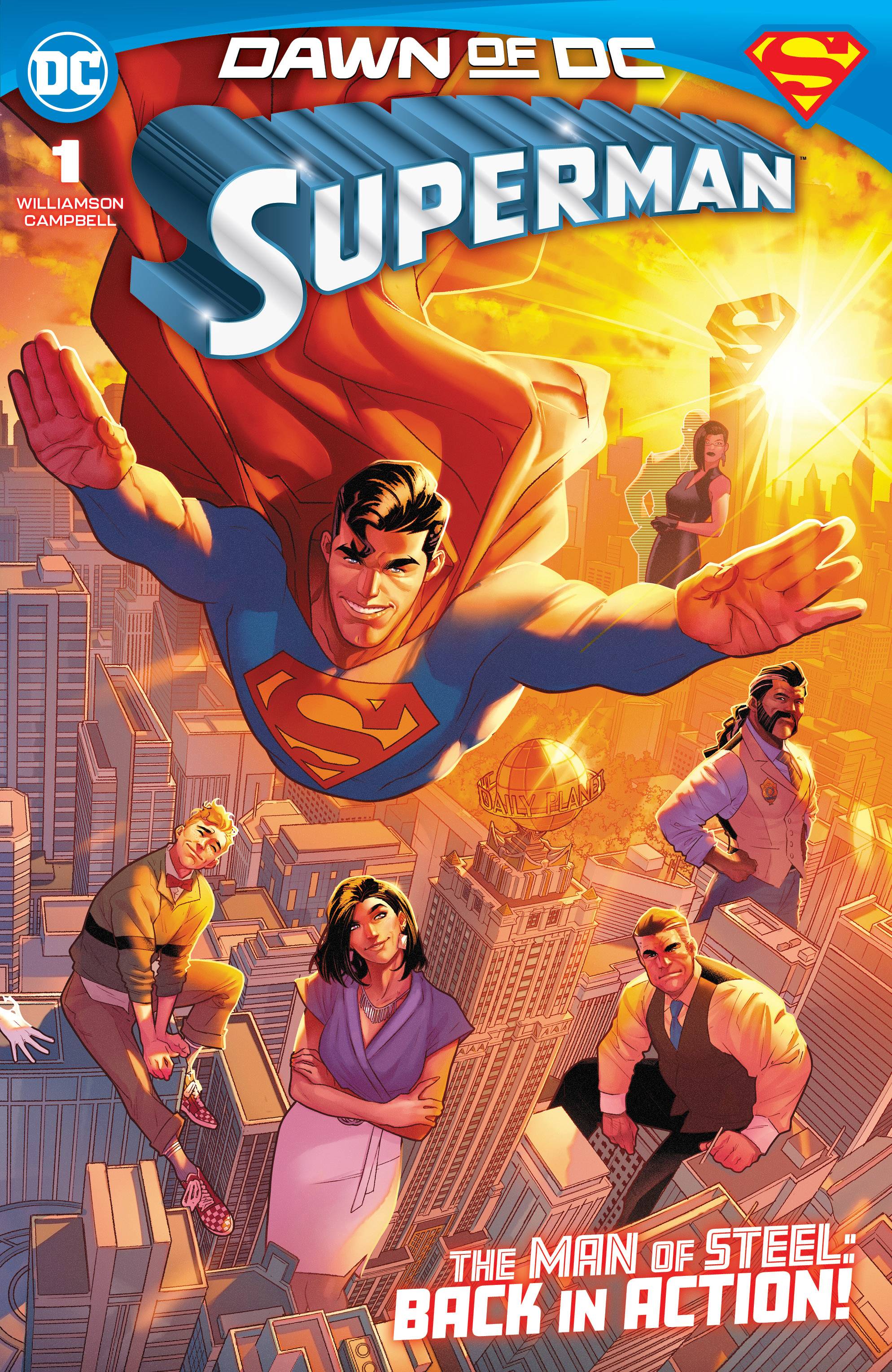 SUPERMAN #1 CVR A JAMAL CAMPBELL DC COMICS (DEC22)