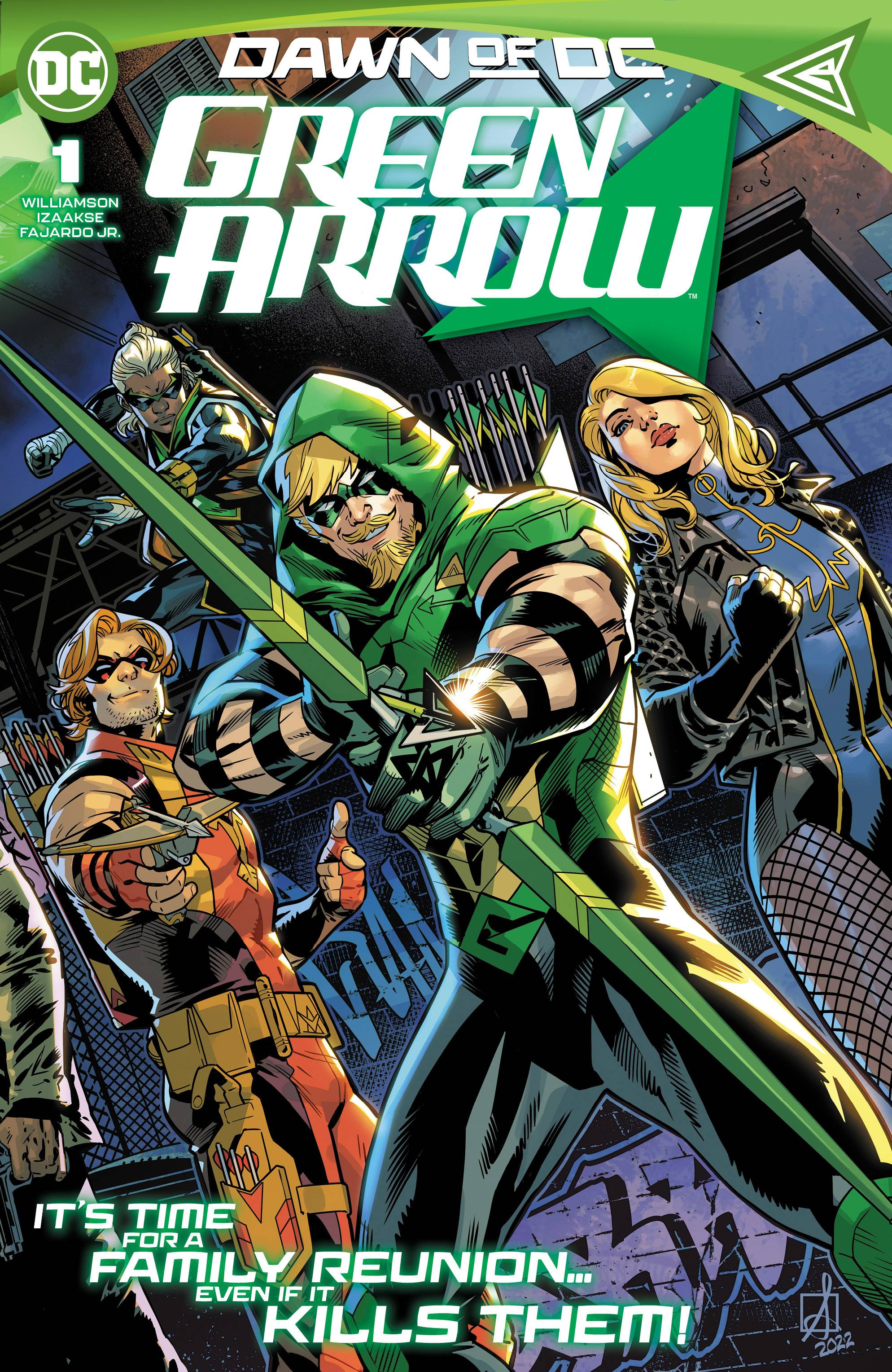 GREEN ARROW #1 (OF 6) CVR A SEAN IZAAKSE DC COMICS (FEB23)