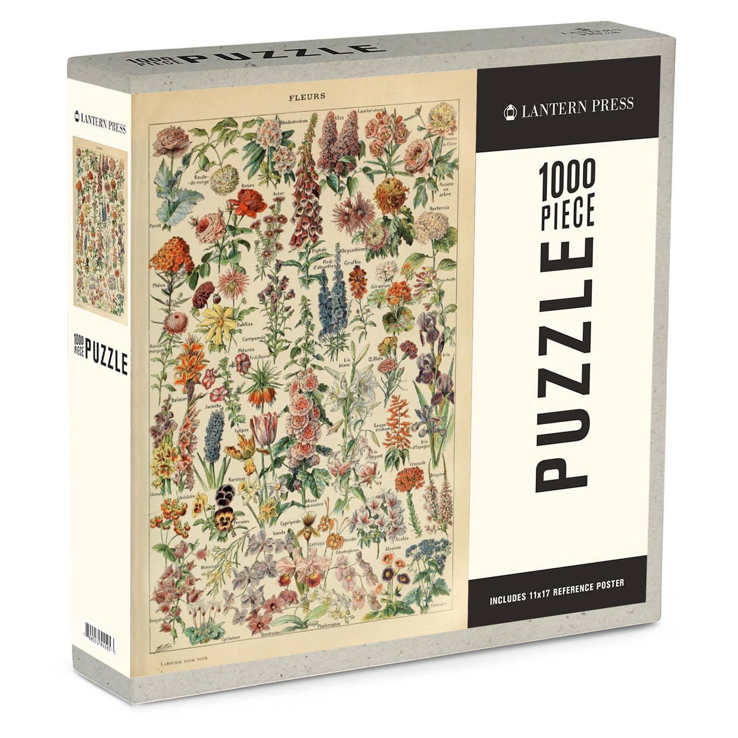 Adolphe Millot Flower | 1,000 Piece Jigsaw Puzzle