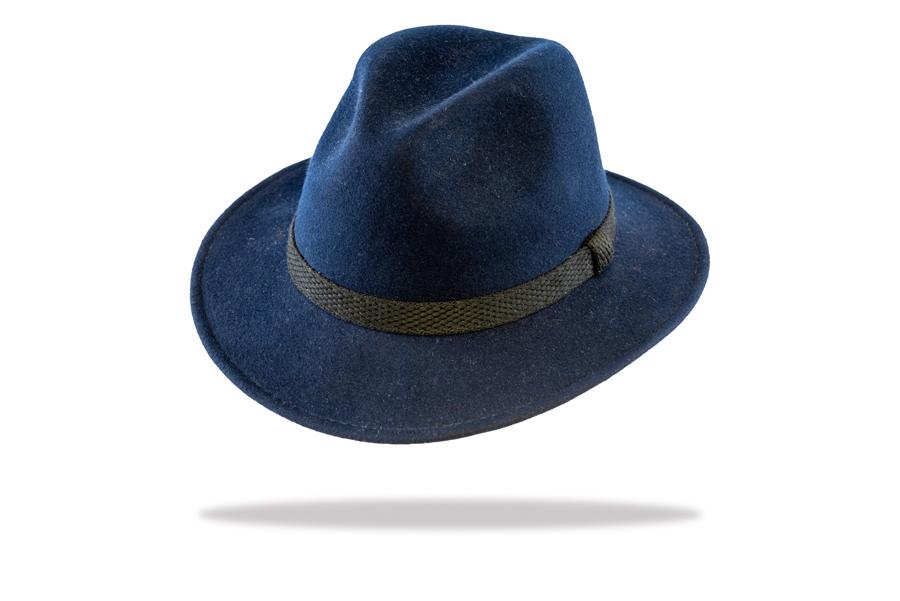 Mens Fedora Wool Felt Hat in Charcoal MF14-2 – The Hat Project