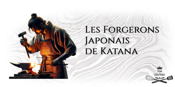 Les forgerons japonais de katana