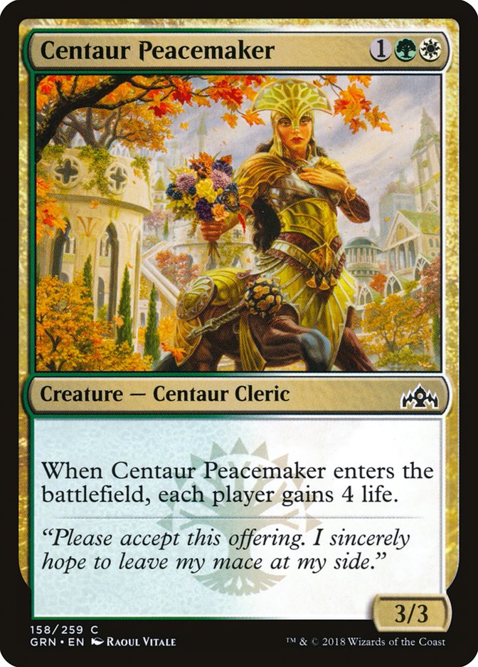 Centaur Peacemaker [Guilds of Ravnica] | Dice Addiction LLC