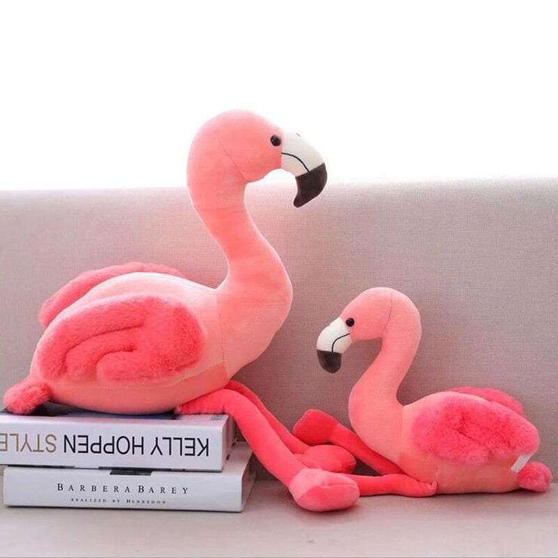 peluche flamant rose