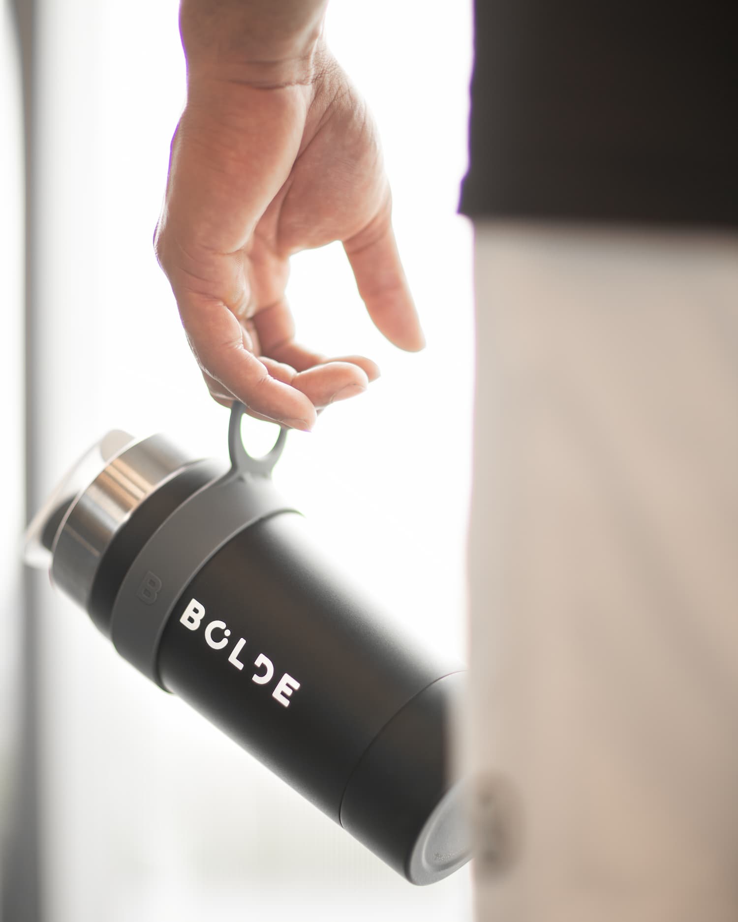 BOLDE® Bottle  The Supreme All-Steel No-Smell Shaker Bottle