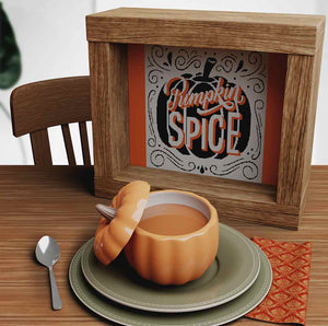 Pumpkin Spice: Counted Cross Stitch Pattern and Kit
