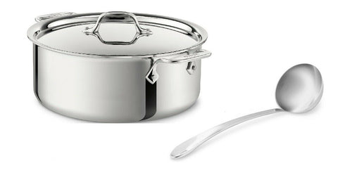 All-Clad d3 Stainless 6 qt. Sauté Pan with Lid + Reviews